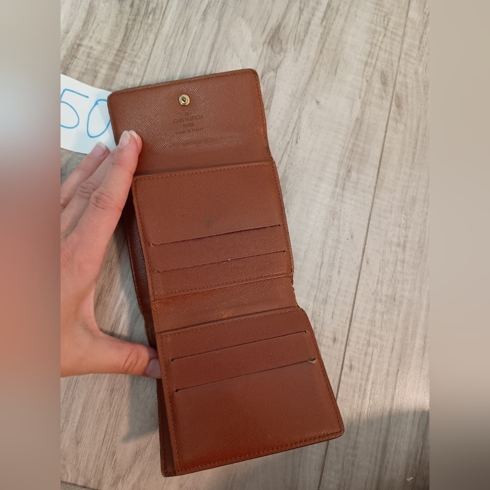 Authentic LOUIS VUITTON Monogram Portefeuille Elise Wallet - Picture 9 of 15